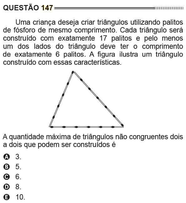 Questões Do Enem - Triângulos